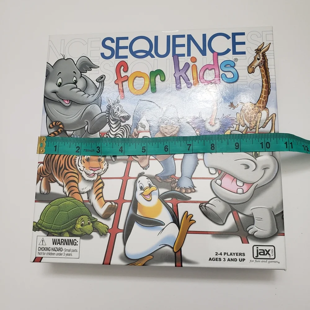 💕NEW! Sequence for Kids 2-4 players *ages 3+